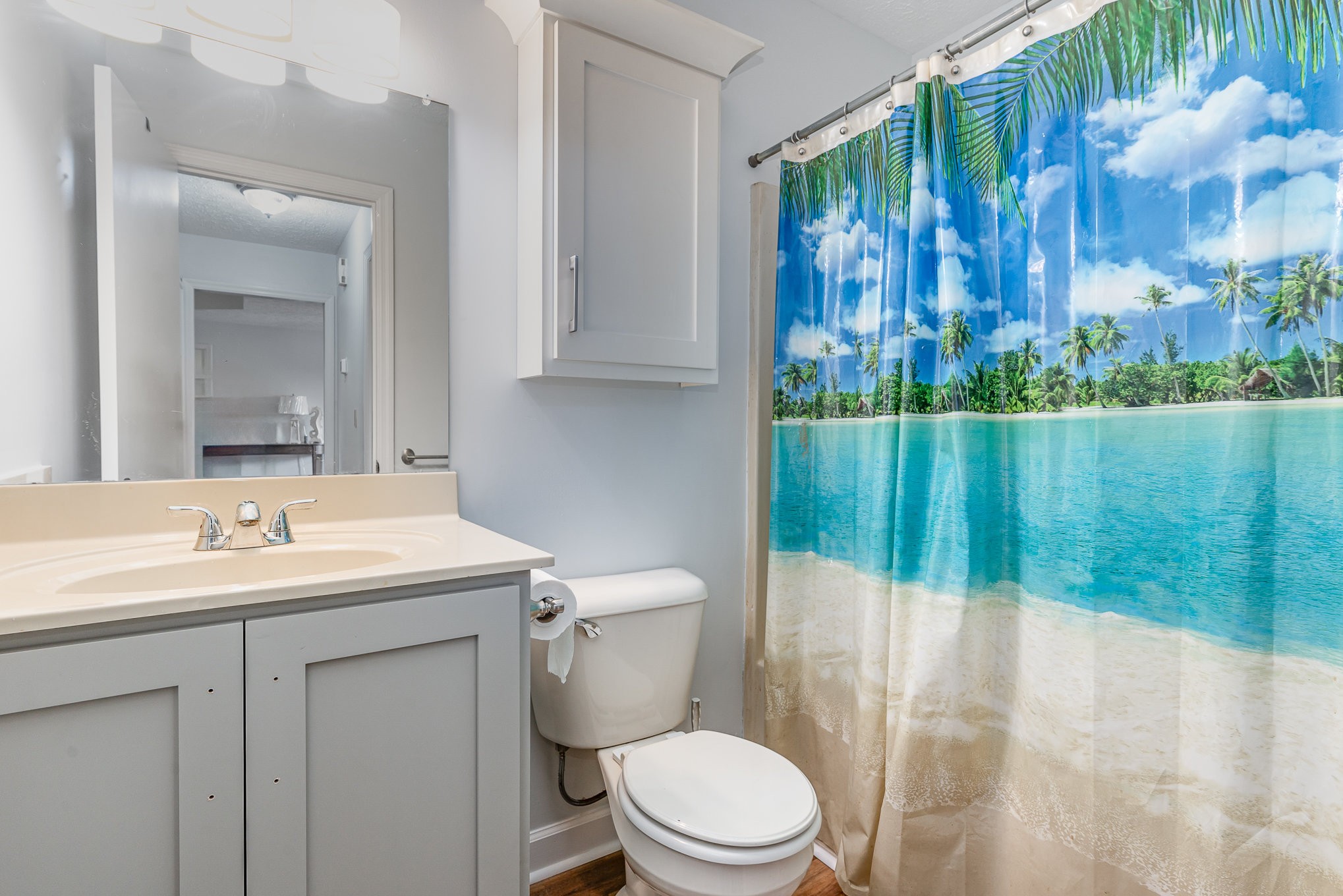 3831 Armstrong Road Springfield, TN 37172 - Photo 23 of 30 a bathroom with a toilet a sink and garden view