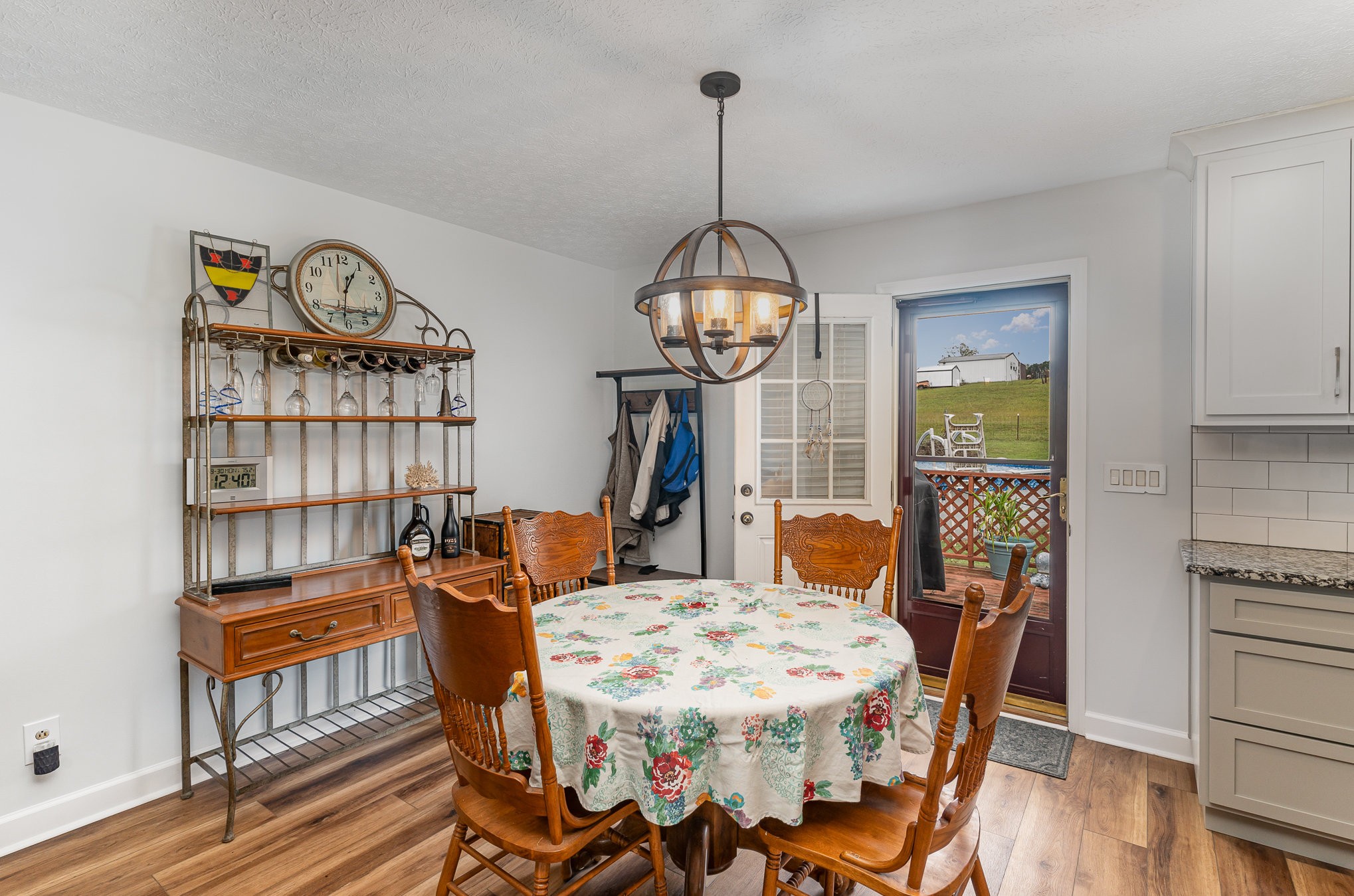 3831 Armstrong Road Springfield, TN 37172 - Photo 8 of 30 a view of a dining room with furniture window and wooden floor