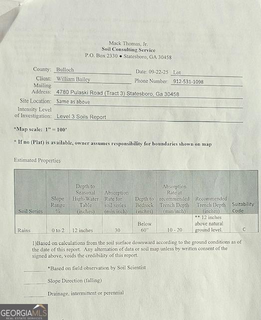 Lot 3 Pulaski Road Statesboro, GA 30458 - Photo 20 of 20 a view of a field