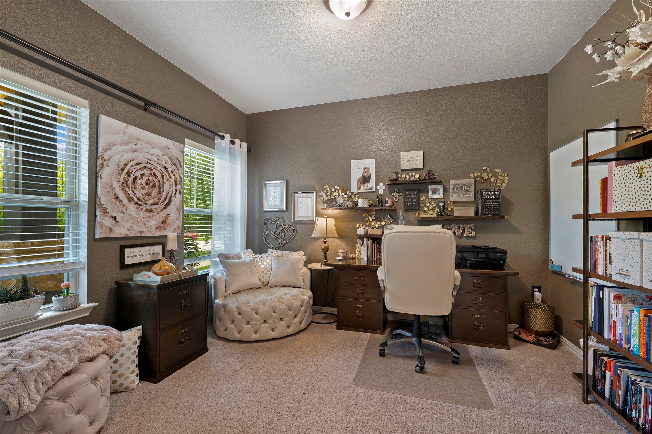 8721 Sikes Way Austin, TX 78747 - Photo 23 of 33 a view of a livingroom with workspace and a couch