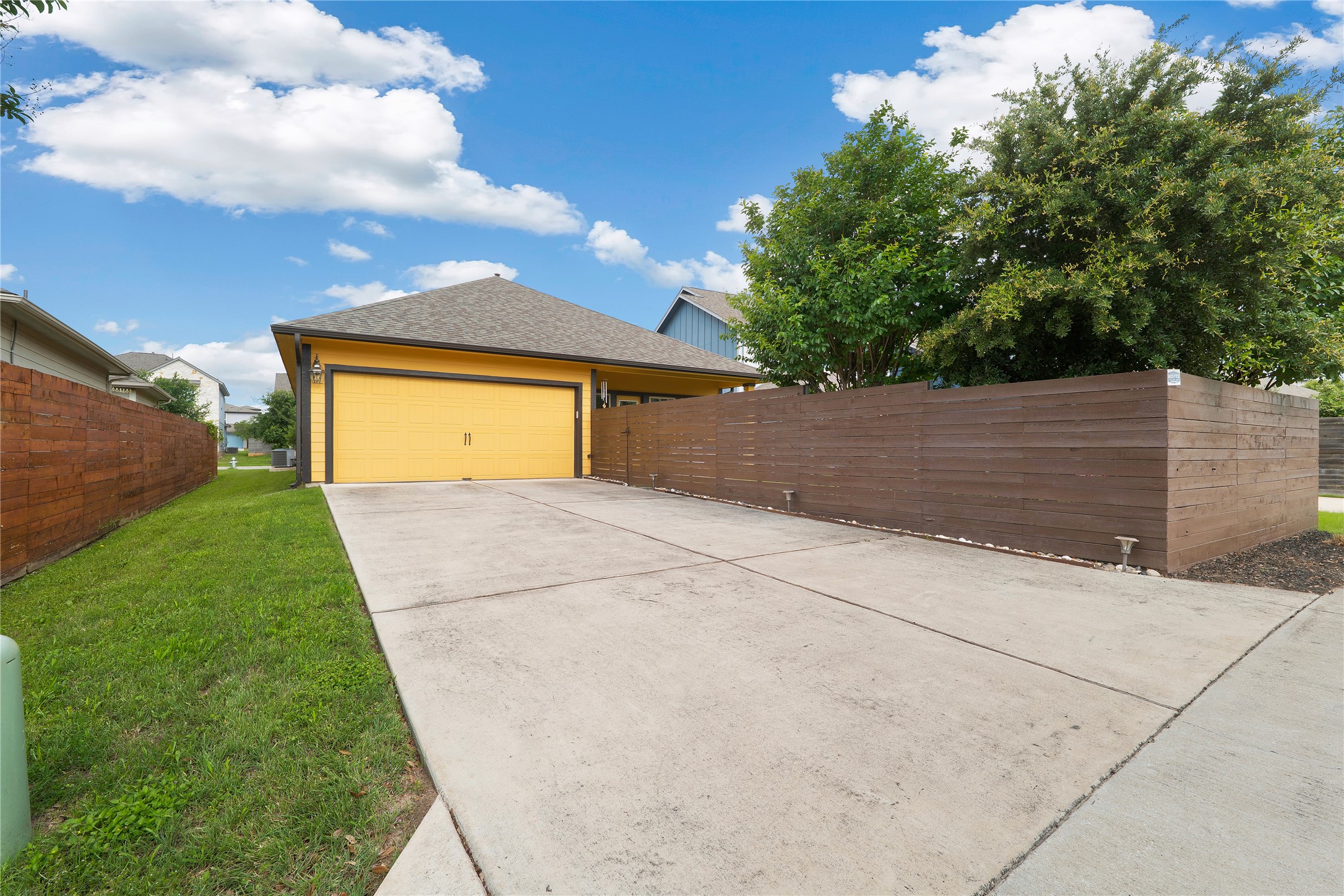 8721 Sikes Way Austin, TX 78747 - Photo 26 of 33 a view of a backyard of the house