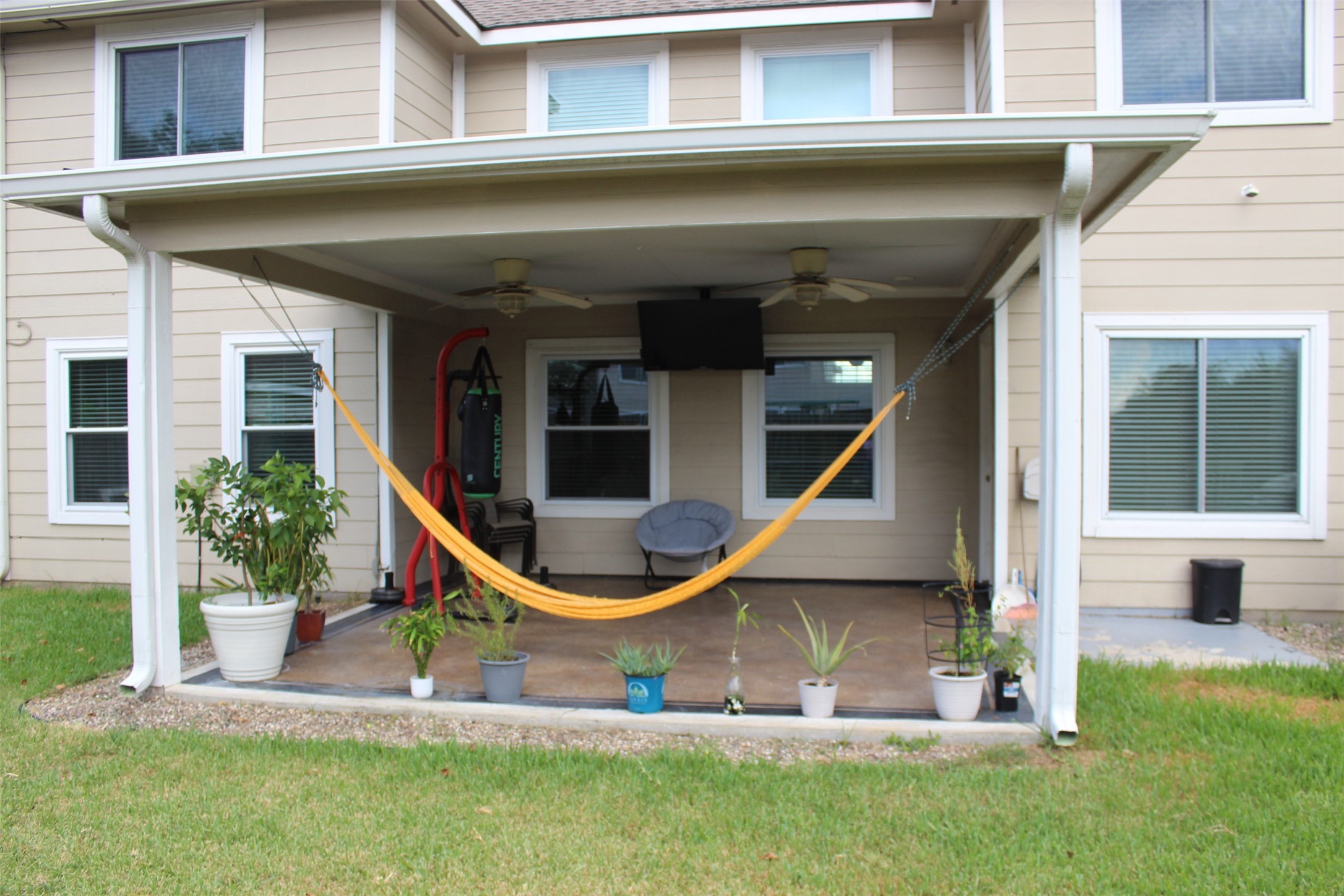 4507 Bridgestone Point Drive Spring, TX 77389 - Photo 20 of 21 a view of a house with a swimming pool