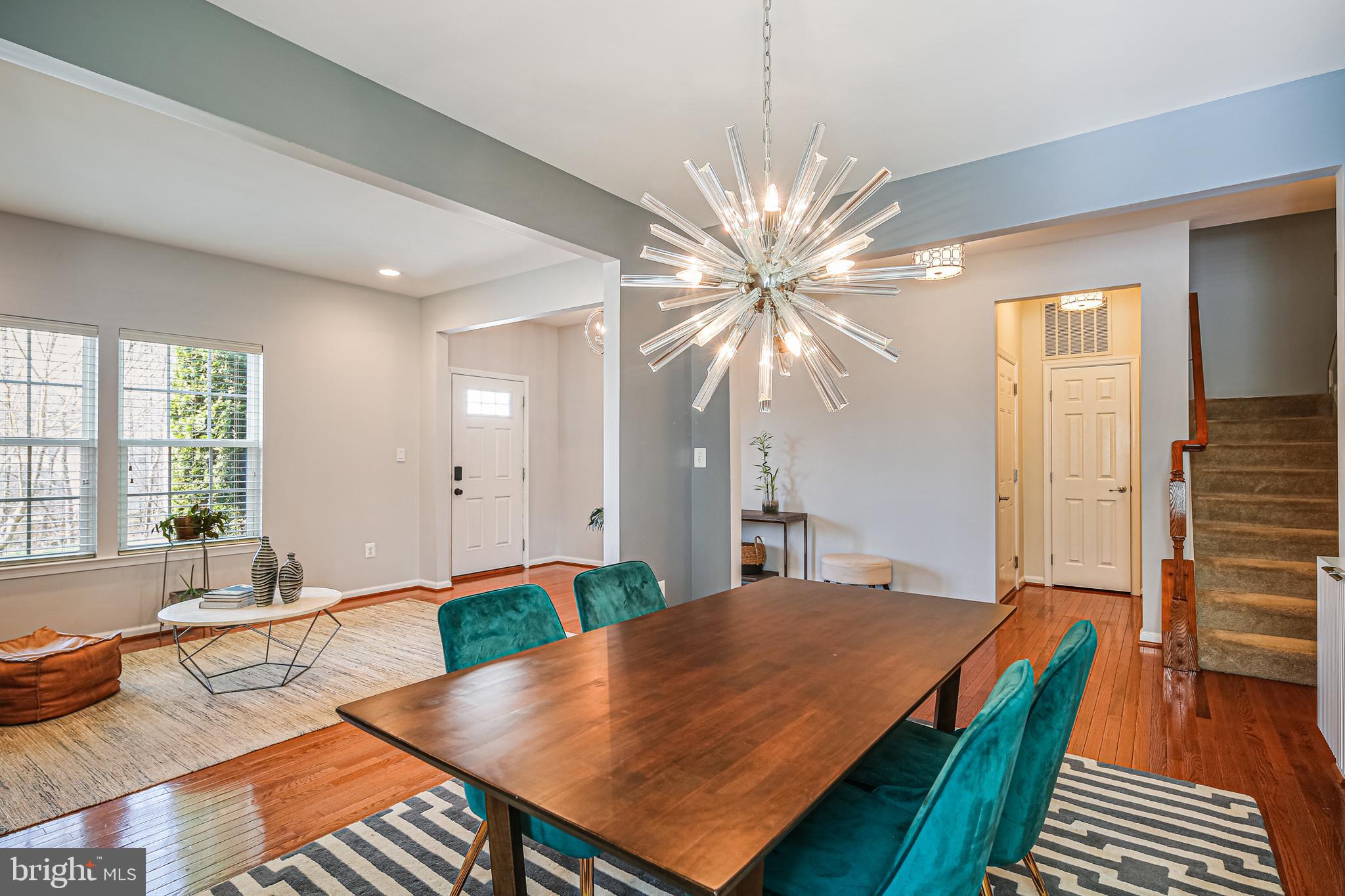 7145 Long View Road Columbia, MD 21044 - Photo 6 of 65 Dining room with view into the living room