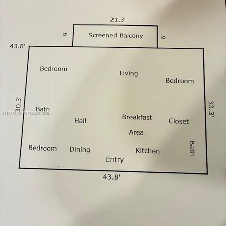 $2,700 | 14185 Southwest 87th Street, Unit A205, Miami, FL 33183
