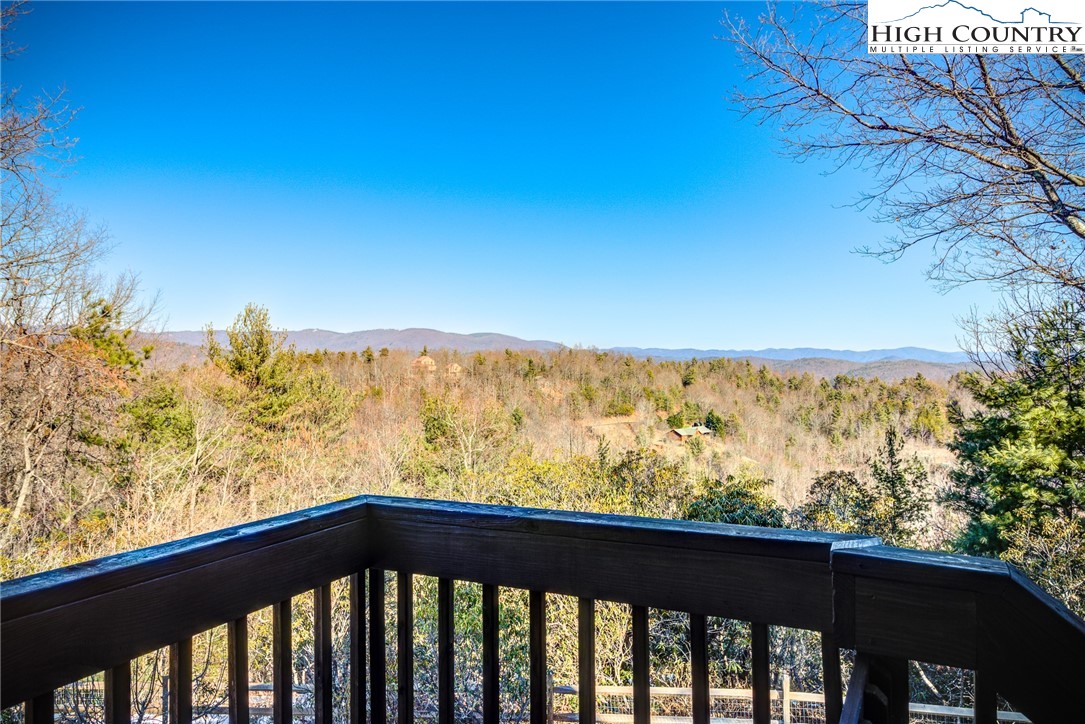 1643 Buck Mountain Road Purlear, NC 28665 - Photo 33 of 33 a view of a mountain from a balcony