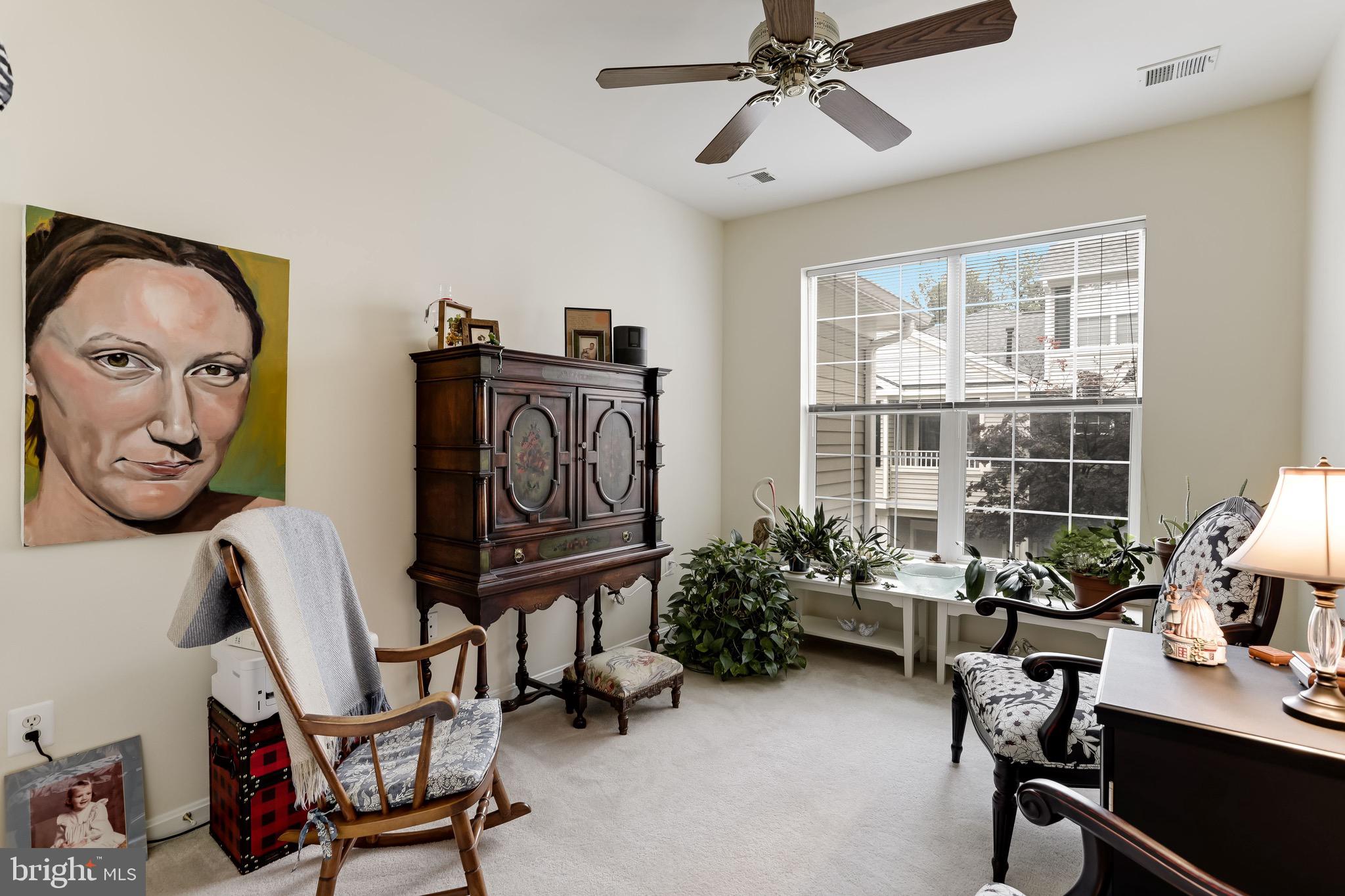 11402 Gate Hill Place, Unit 60 Reston, VA 20194 - Photo 16 of 27 Secondary Bedroom, currently furnished as a den.