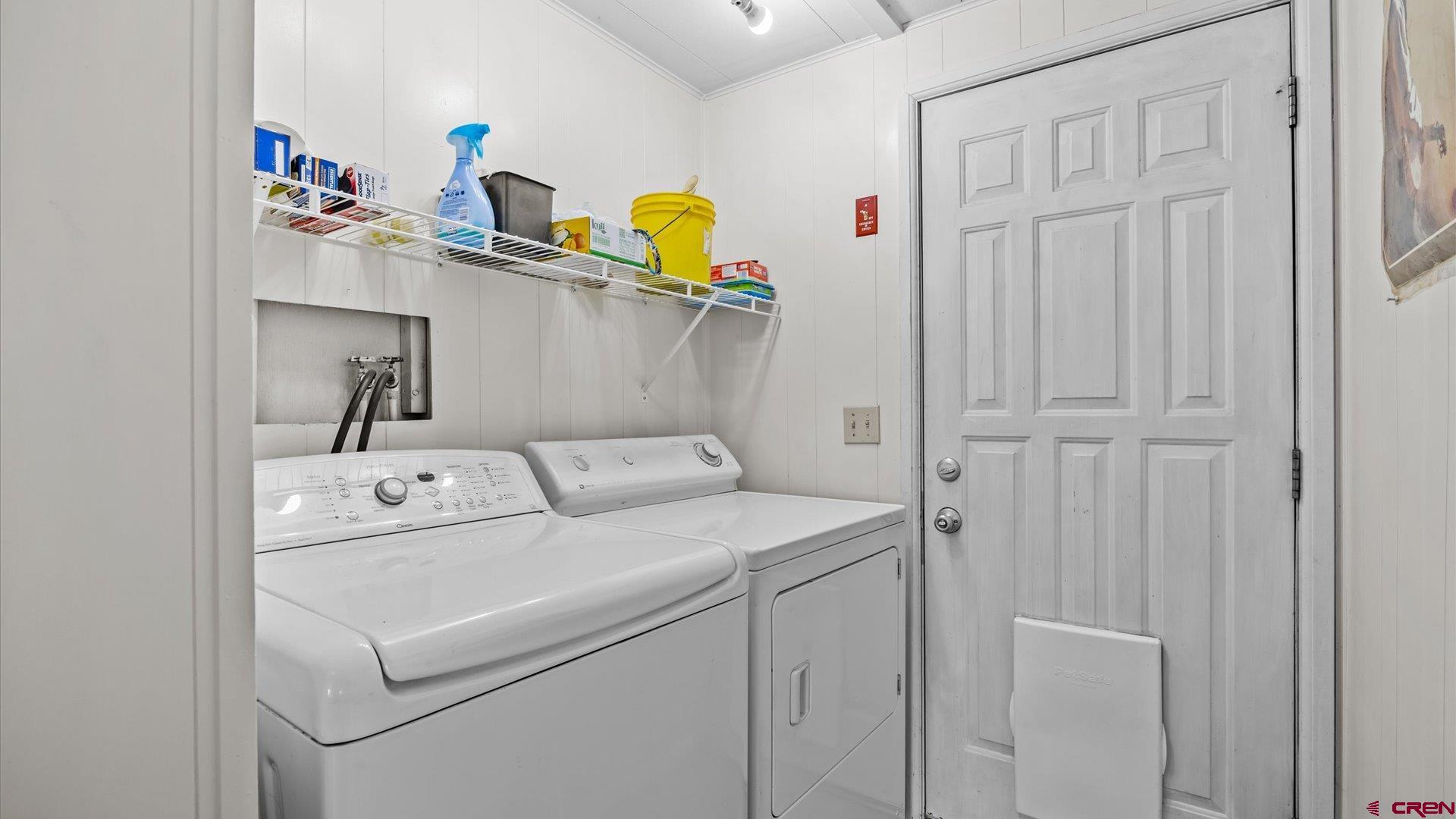 14860 Deer Run Road Delta, CO 81416 - Photo 27 of 33 a utility room with dryer and washer
