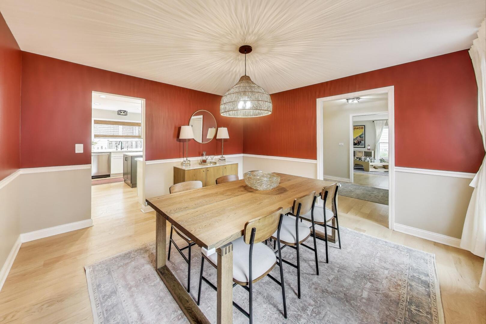 2811 Farmington Road Northbrook, IL 60062 - Photo 12 of 45 a view of a dining room with furniture and window