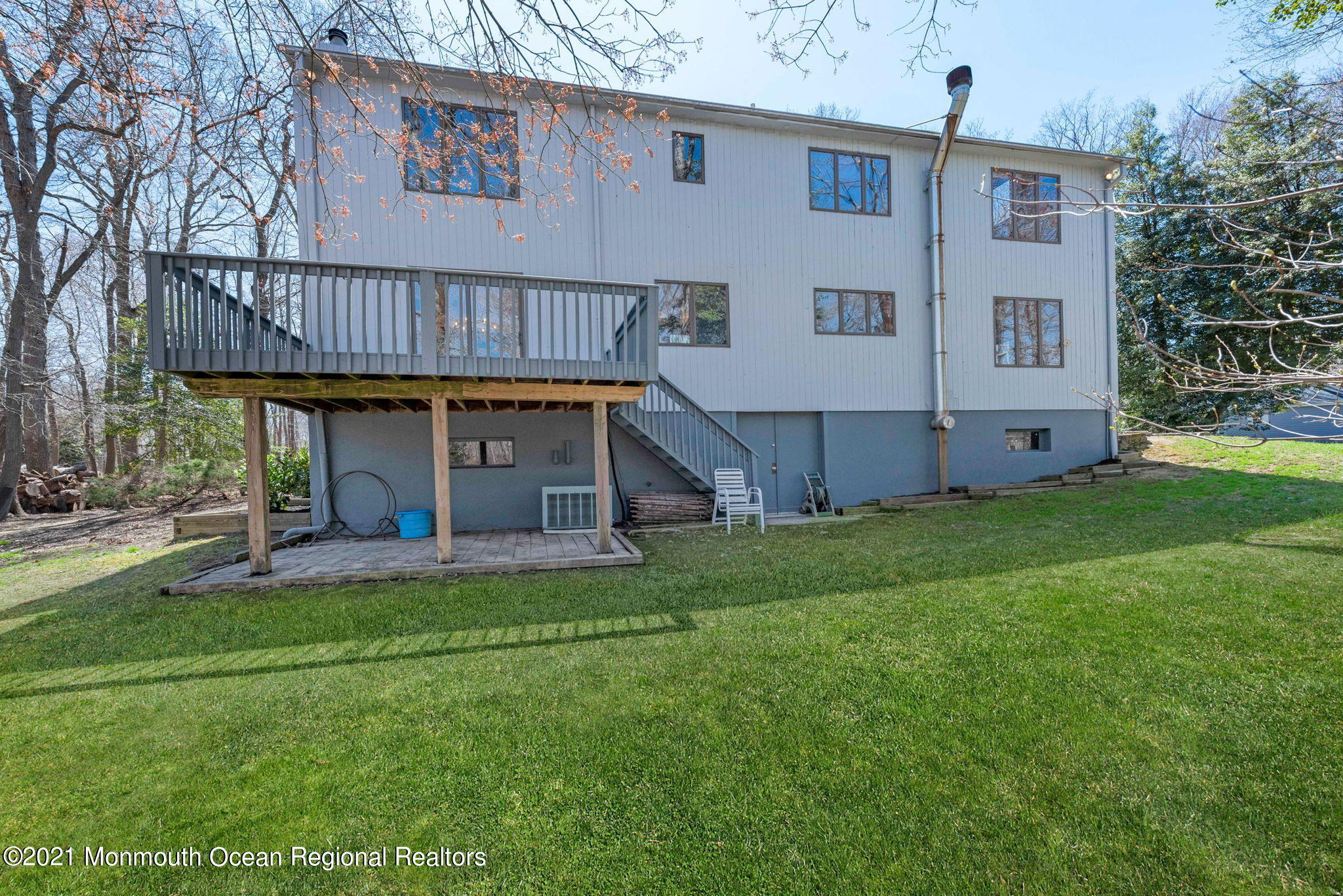 124 Matthews Road Colts Neck, NJ 07722 - Photo 9 of 49 BACK VIEW