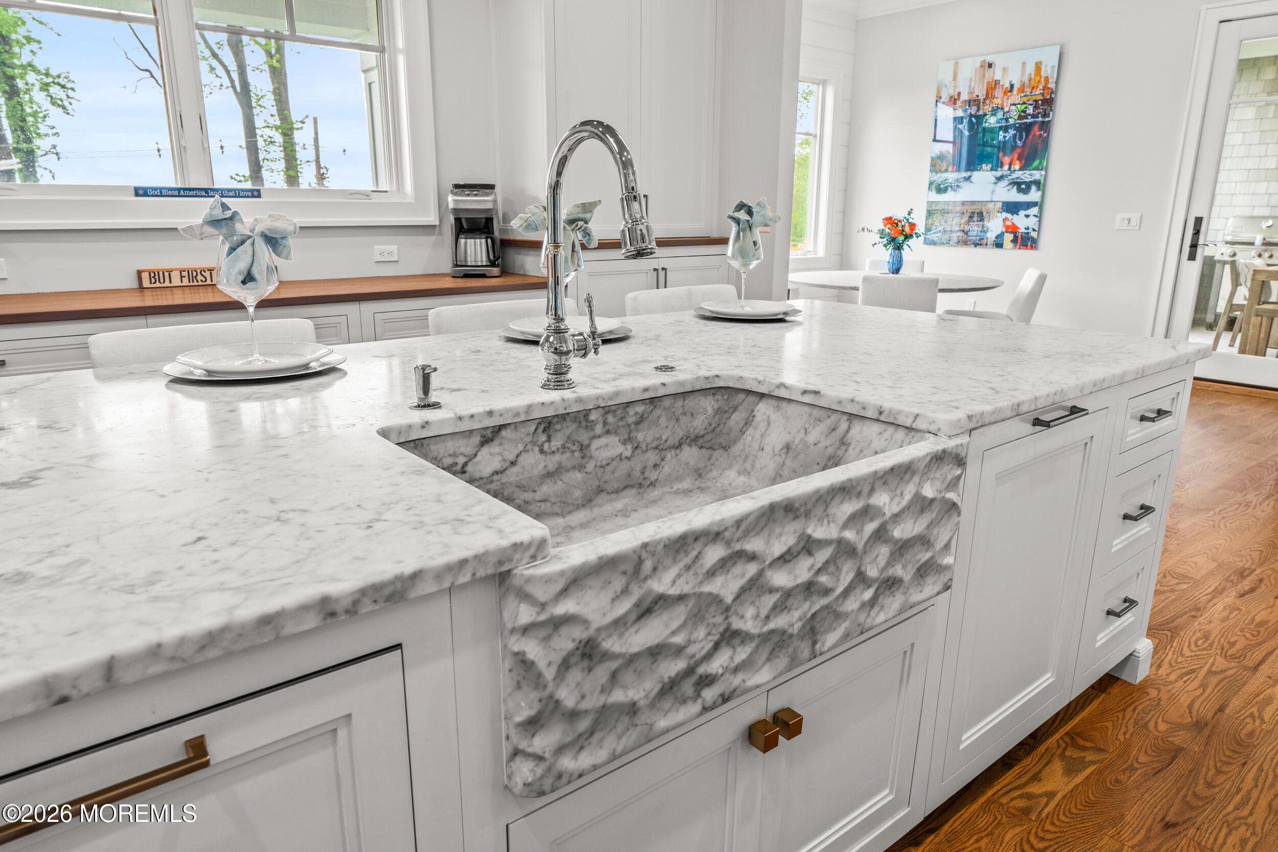 11 Beacon Hill Road Atlantic Highlands, NJ 07716 - Photo 17 of 74 a kitchen with granite countertop a sink and a stove
