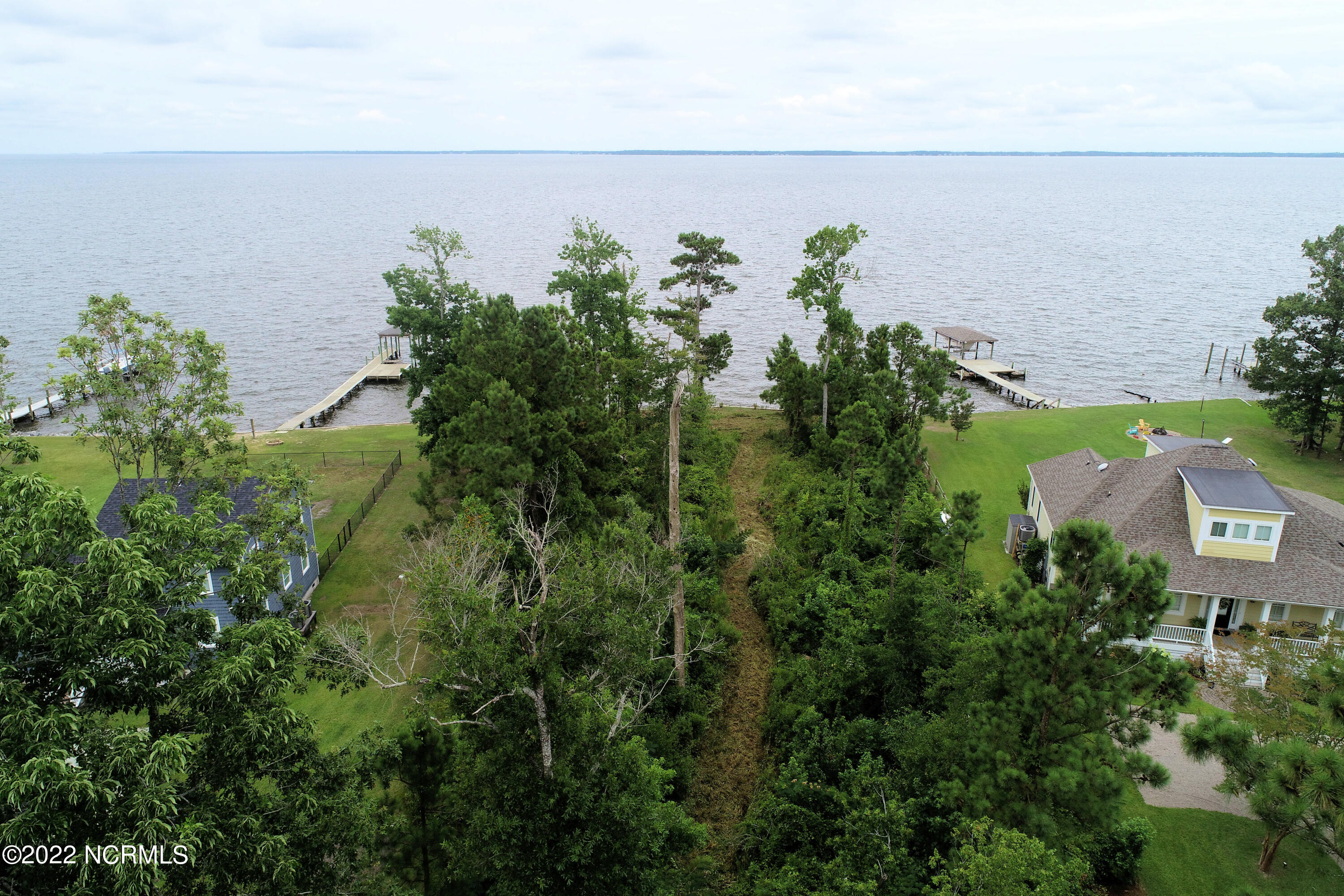 1099 Hardison Lee Farm Road Arapahoe, NC 28510 - Photo 7 of 17 View of Neuse From Above Lot
