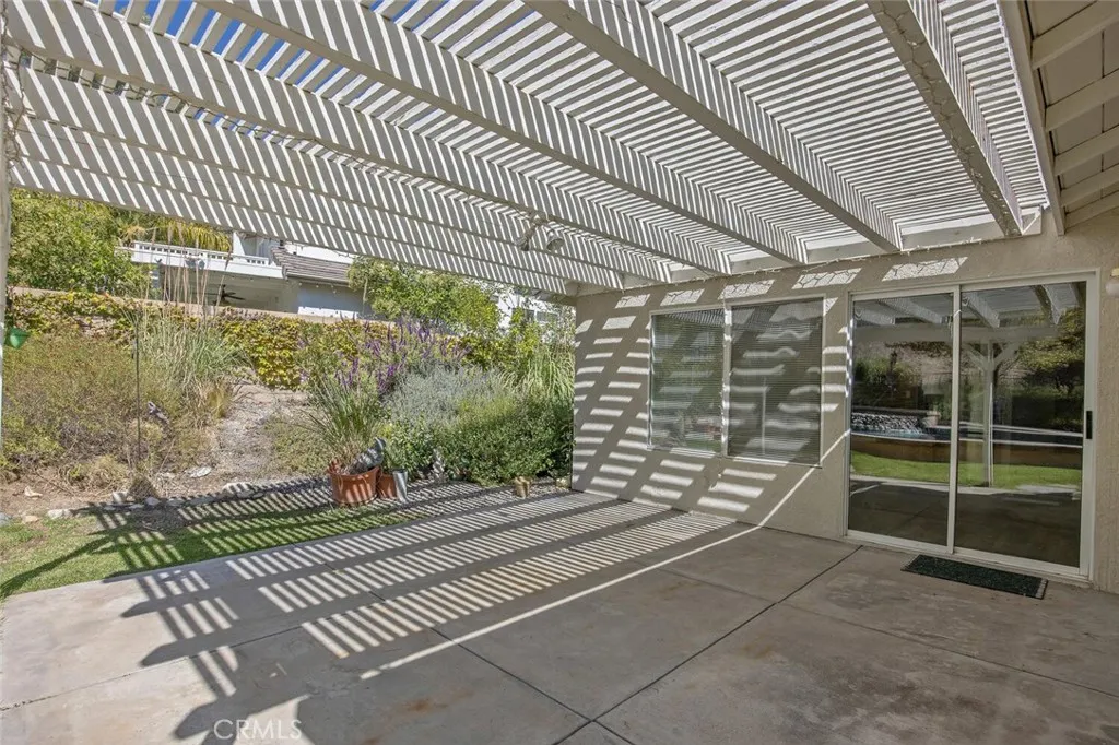 27619 Ron Ridge Drive Saugus, CA 91350 - Photo 28 of 37 a view of outdoor space with wooden floor and windows