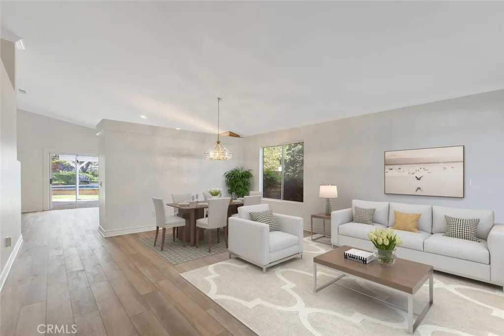 27619 Ron Ridge Drive Saugus, CA 91350 - Photo 4 of 37 a living room with furniture and a wooden floor