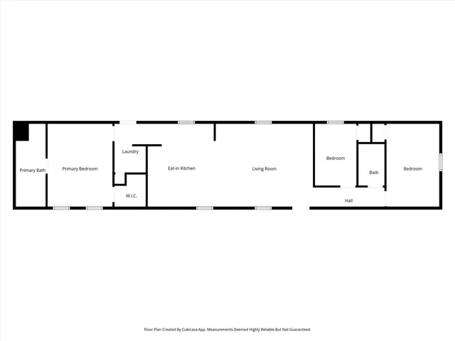 a picture of a room with a bench