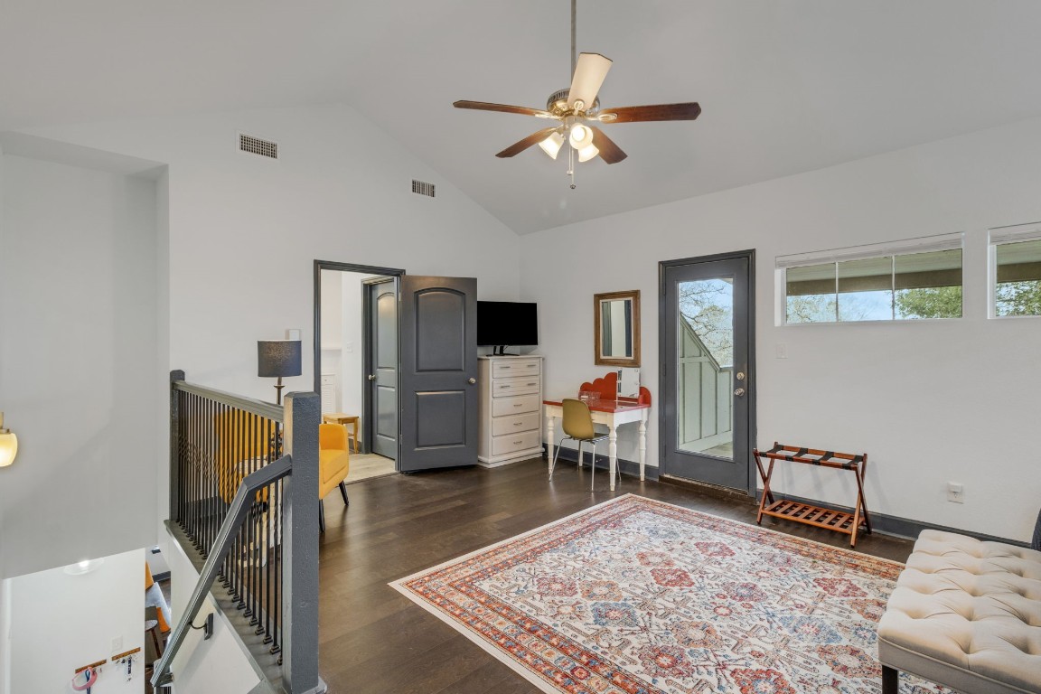 171 Kings Way Coldspring, TX 77331 - Photo 26 of 50 a living room with furniture a flat screen tv and a table