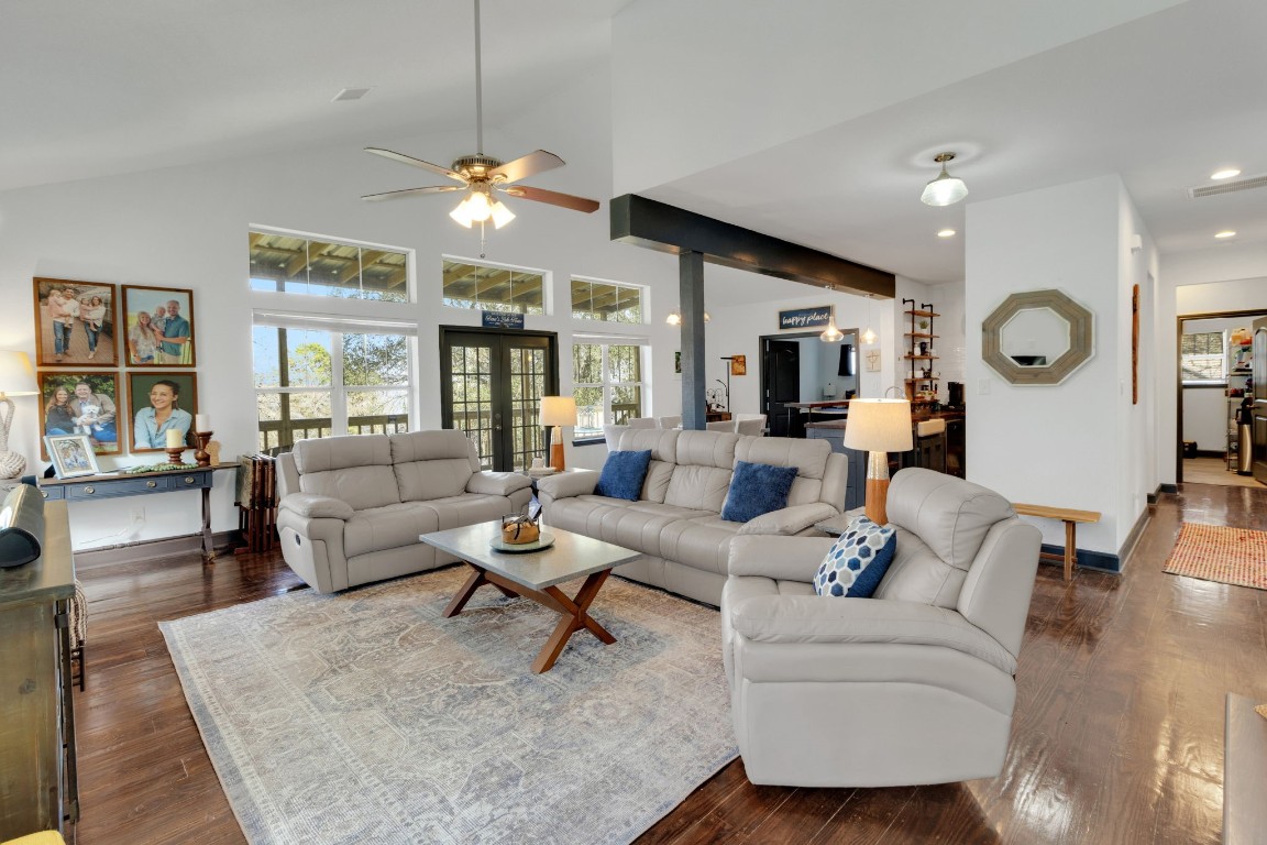 171 Kings Way Coldspring, TX 77331 - Photo 5 of 50 a living room with furniture and a large window