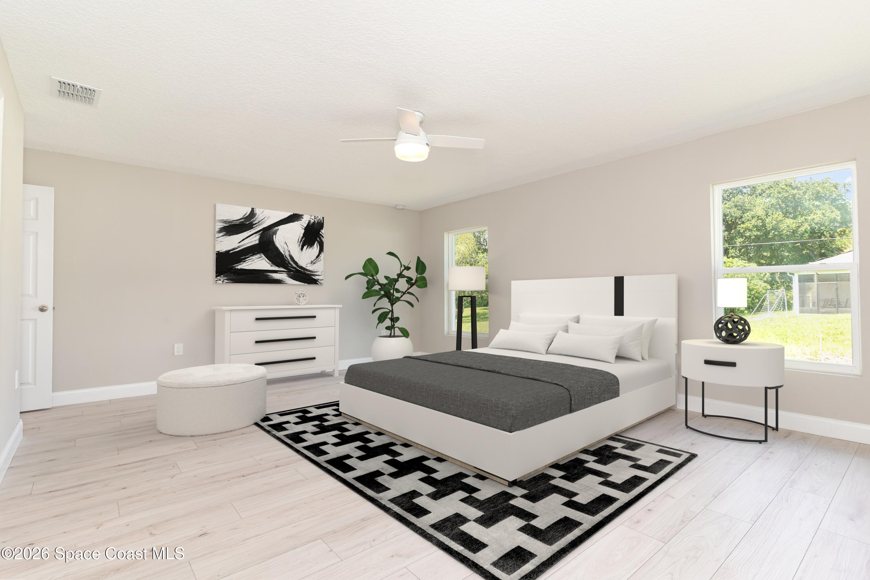 466 Tunis Road Southwest Palm Bay, FL 32908 - Photo 9 of 26 9 - Primary Bedroom