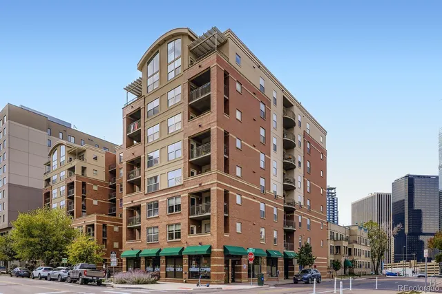 a front view of a building