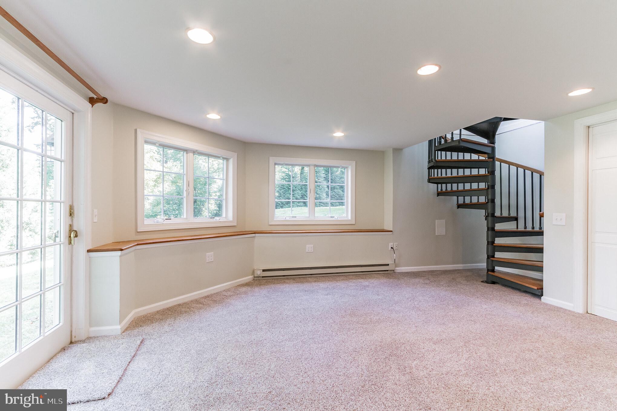 51 Summit Road Malvern, PA 19355 - Photo 36 of 39 Finished Bsmt- Spiral Staircase to FR