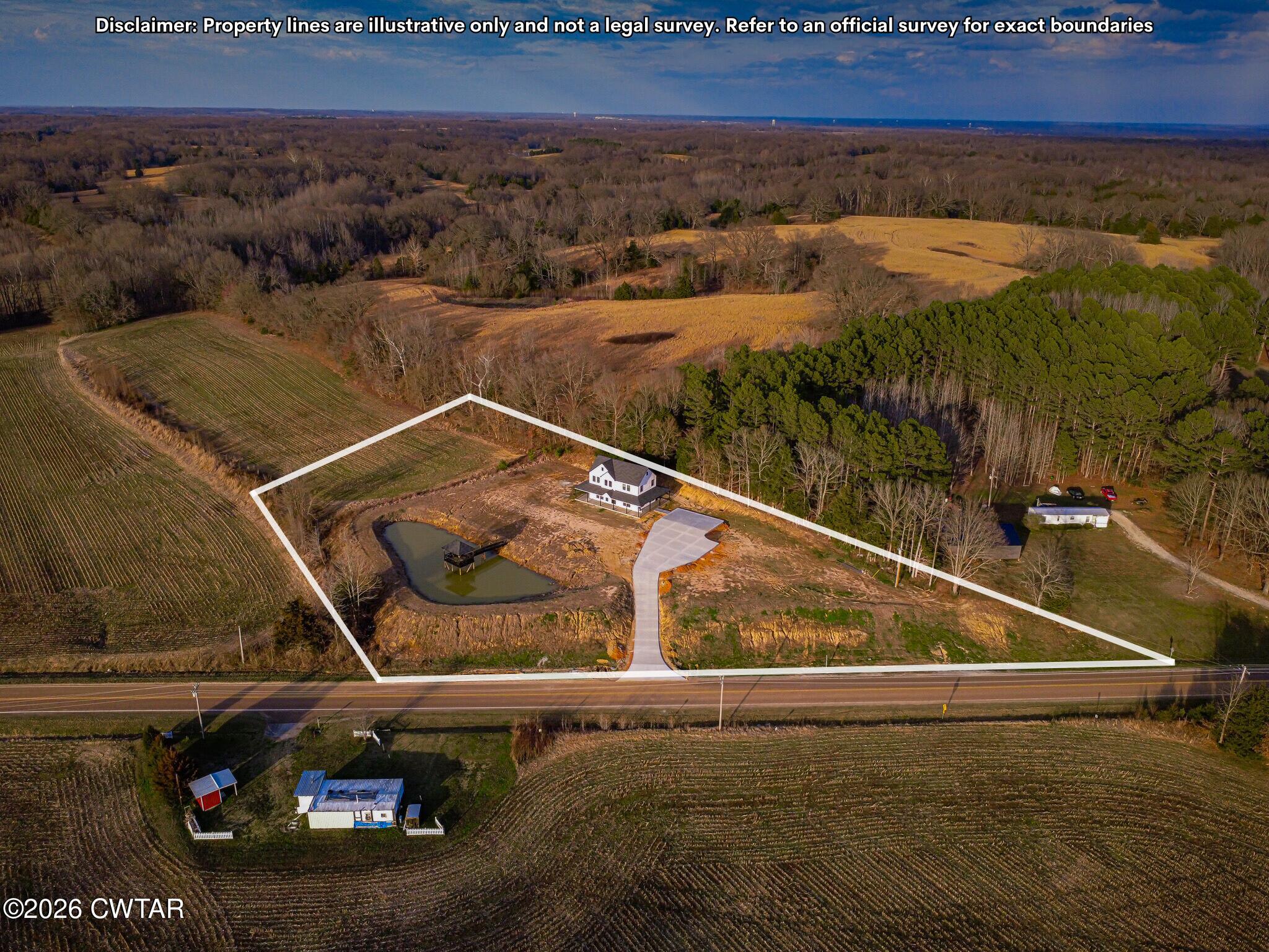6523 Alamo Gadsden Road Gadsden, TN 38337 - Photo 23 of 23 Drone edits