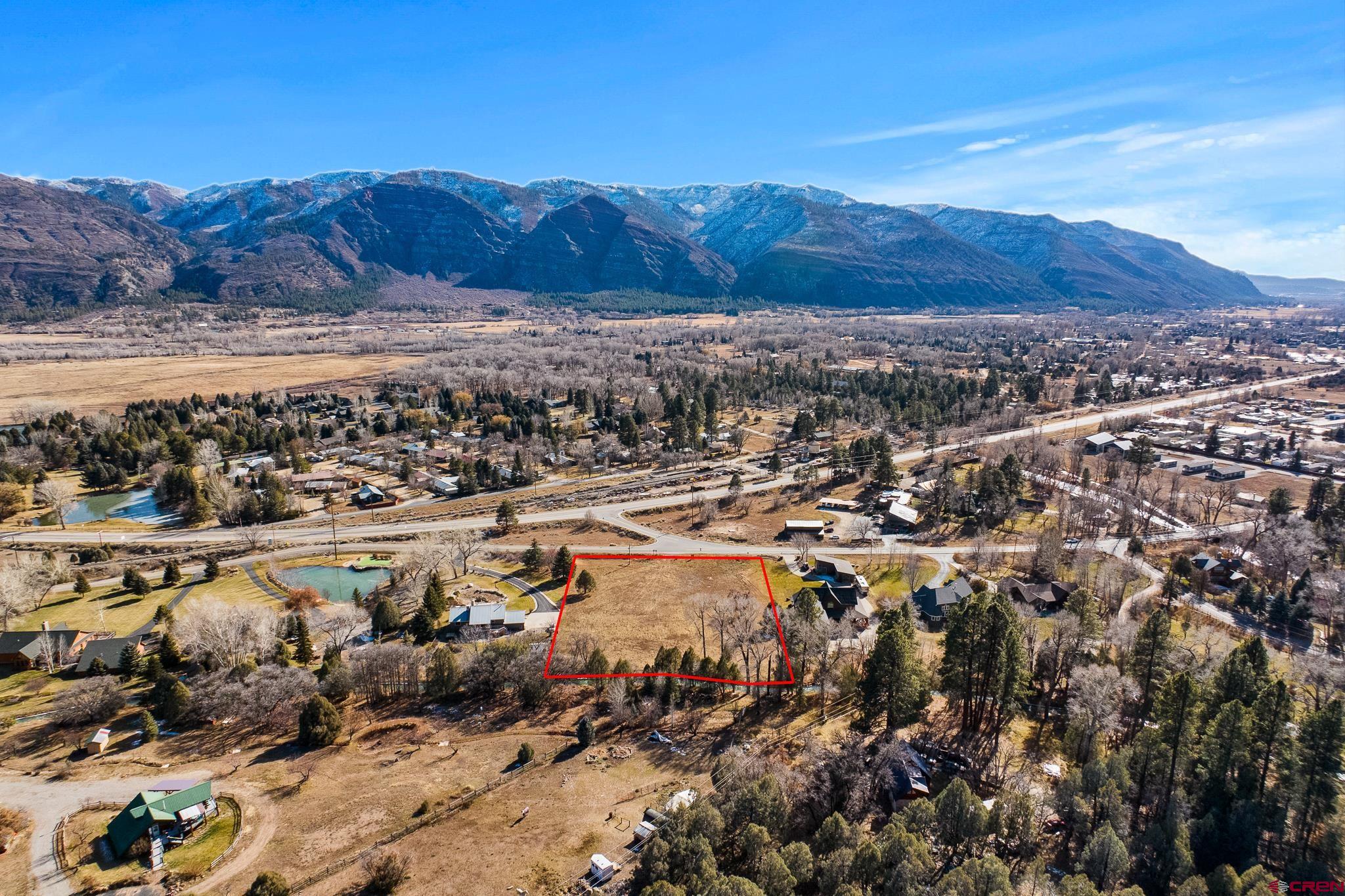 5 County Road 201 Durango, CO 81301 - Photo 18 of 26 a view of a city with mountains in the background