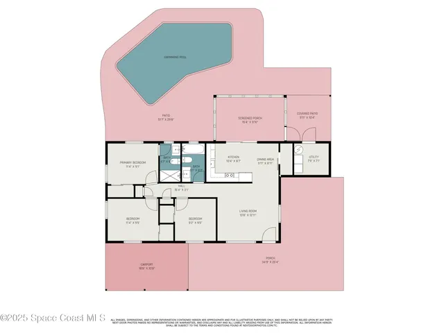 $1,950 | 1497 Breeze Lane, Melbourne, FL 32935