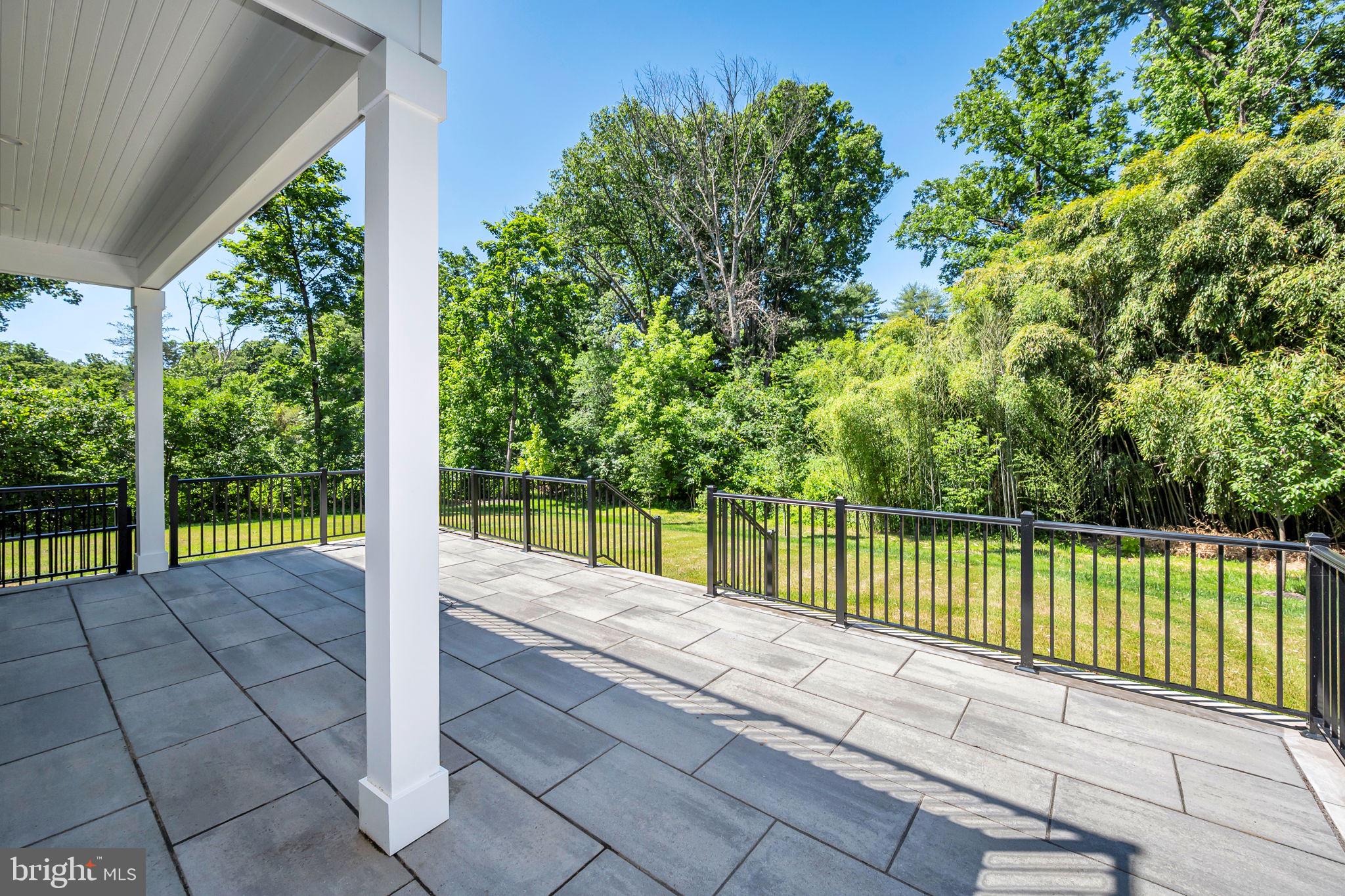 32 Gulick Road Princeton, NJ 08540 - Photo 49 of 56 Serene patio with lush greenery view.