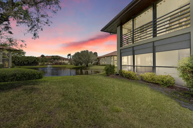 a view of a lake with a mountain view