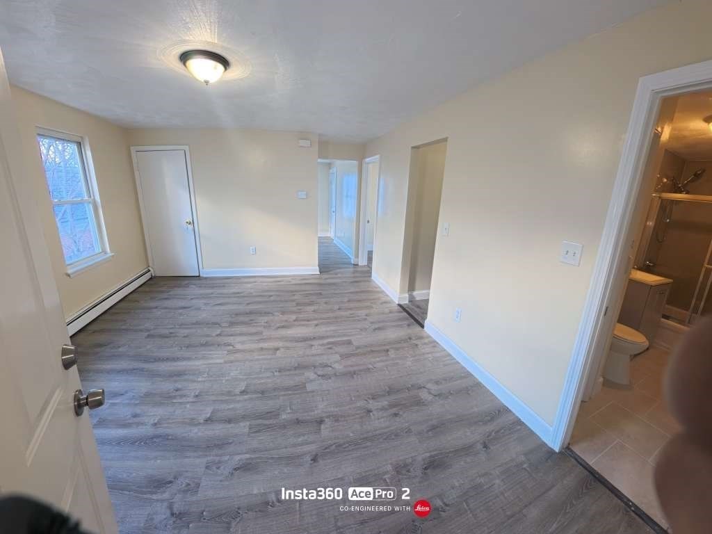 wooden floor in an empty room
