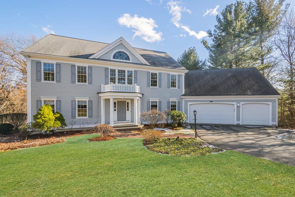 6 Johnson Farm Road Lexington, MA 02420 - Photo 1 of 42 a front view of house with yard and outdoor seating