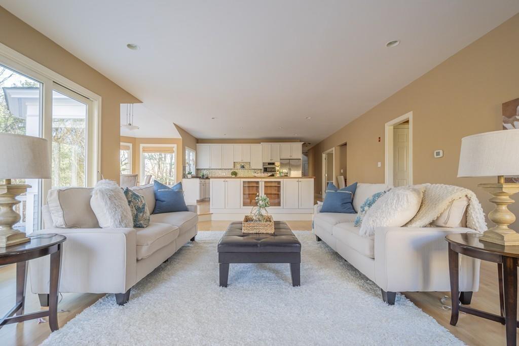 6 Johnson Farm Road Lexington, MA 02420 - Photo 20 of 42 a living room with furniture and a large window