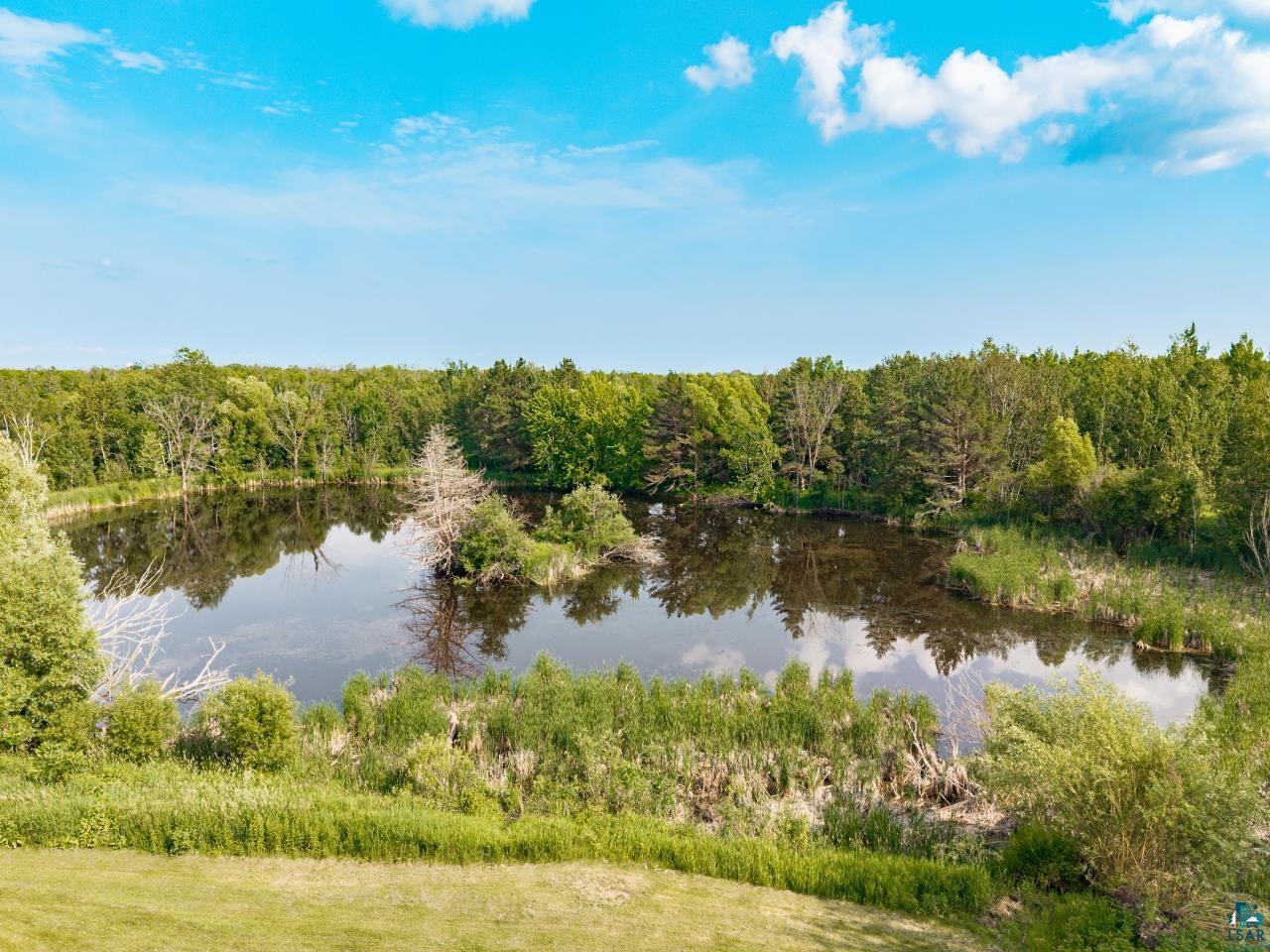 4800 Tower Road Moose Lake, MN 55767 - Photo 37 of 83 Natural pond with reflective surface surrounded by mature trees and varied foliage