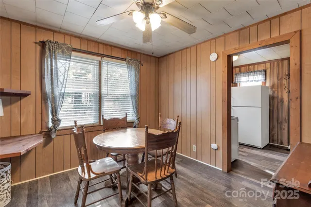 a bedroom with a bed and furniture