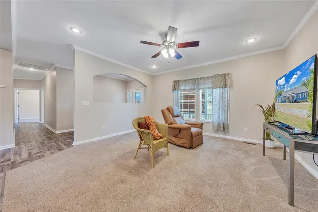 a kitchen with stainless steel appliances granite countertop lots of counter top space