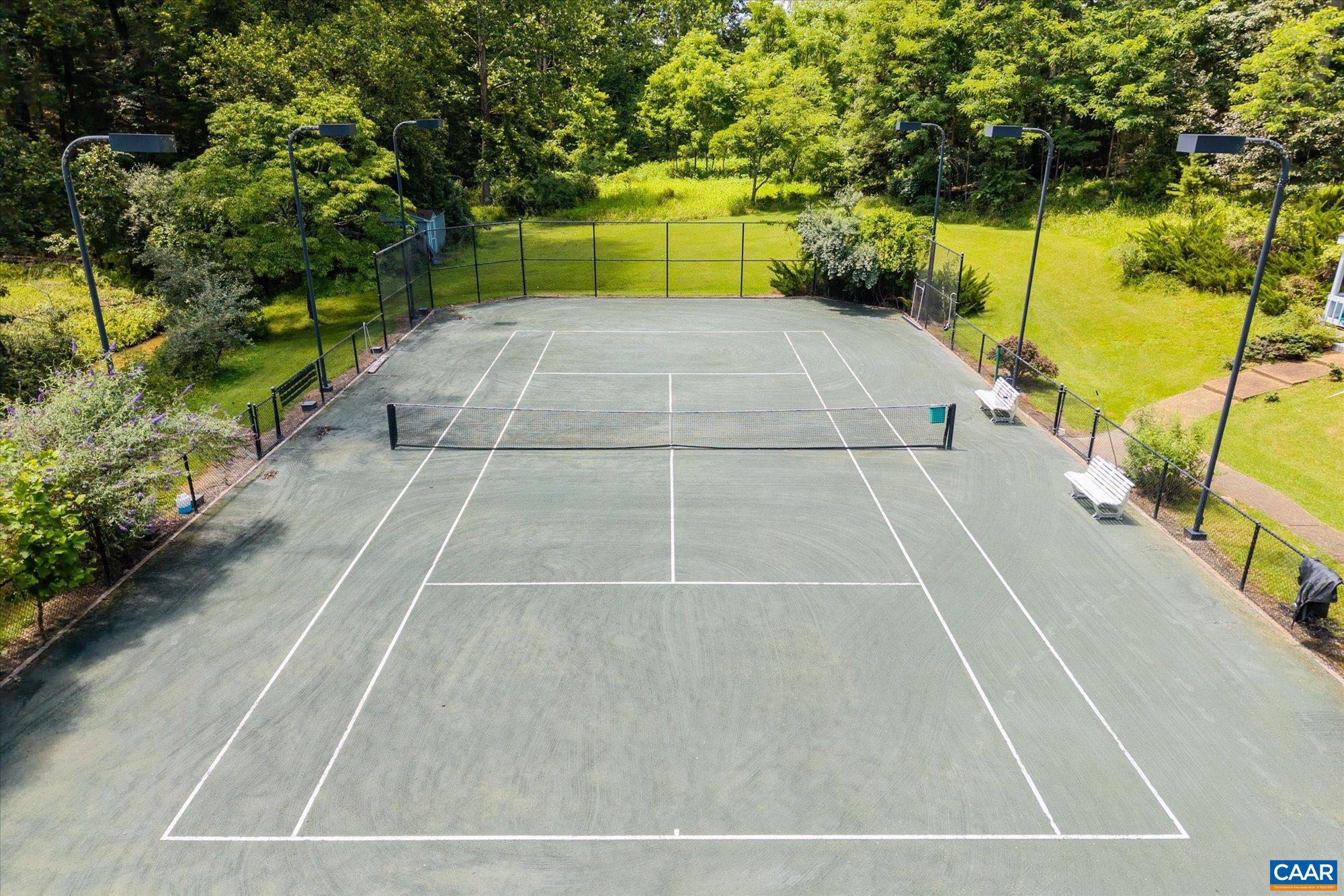 1462 Owensville Road Charlottesville, VA 22901 - Photo 49 of 56 a view of a swimming pool with an outdoor space and seating area