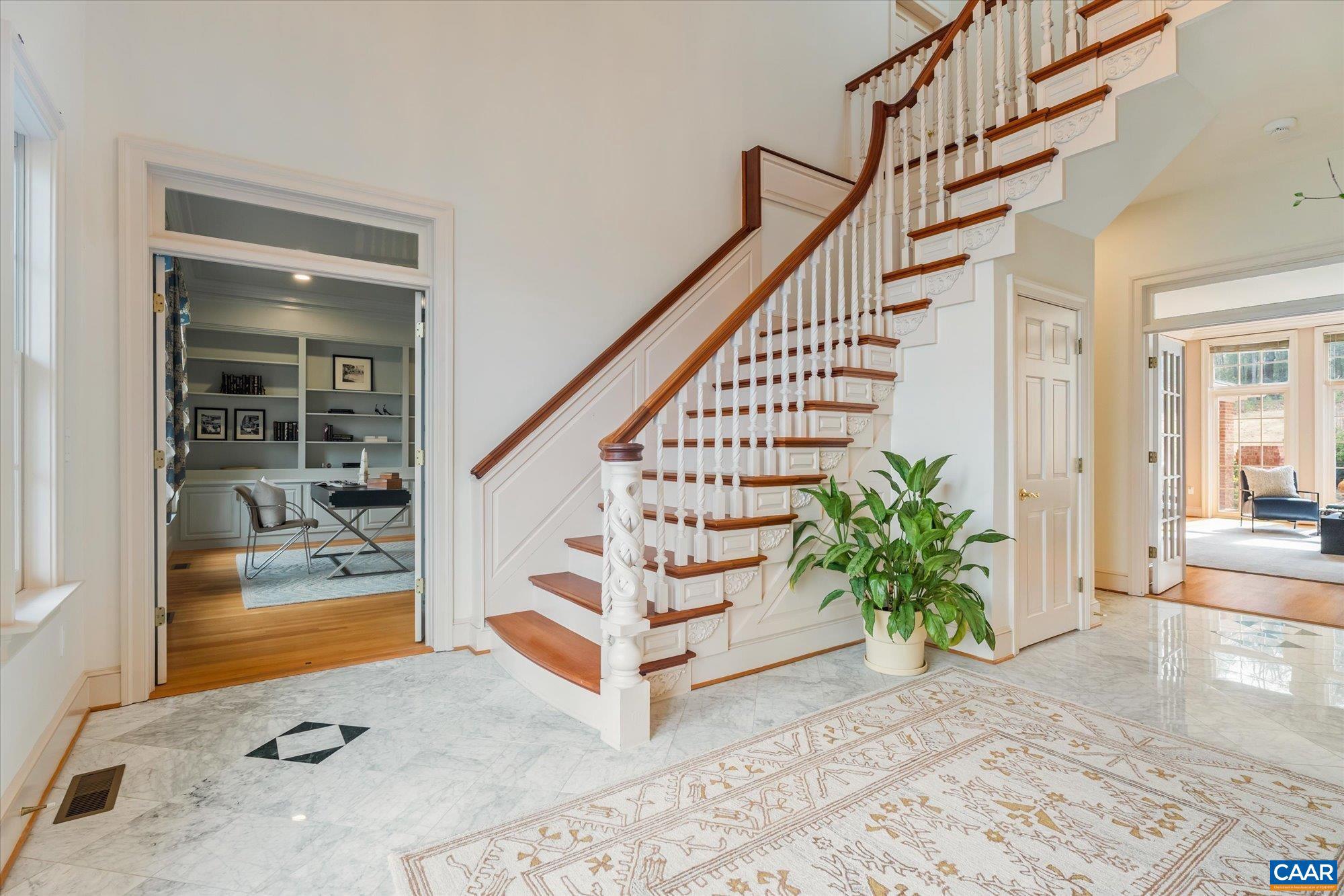 1462 Owensville Road Charlottesville, VA 22901 - Photo 9 of 56 a view of entryway with wooden floor and front door
