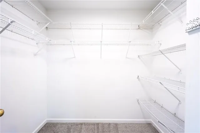 a view of a closet