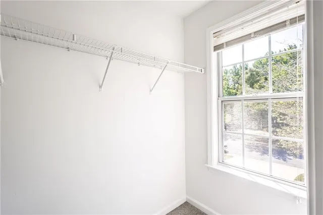 a view of a window in a room