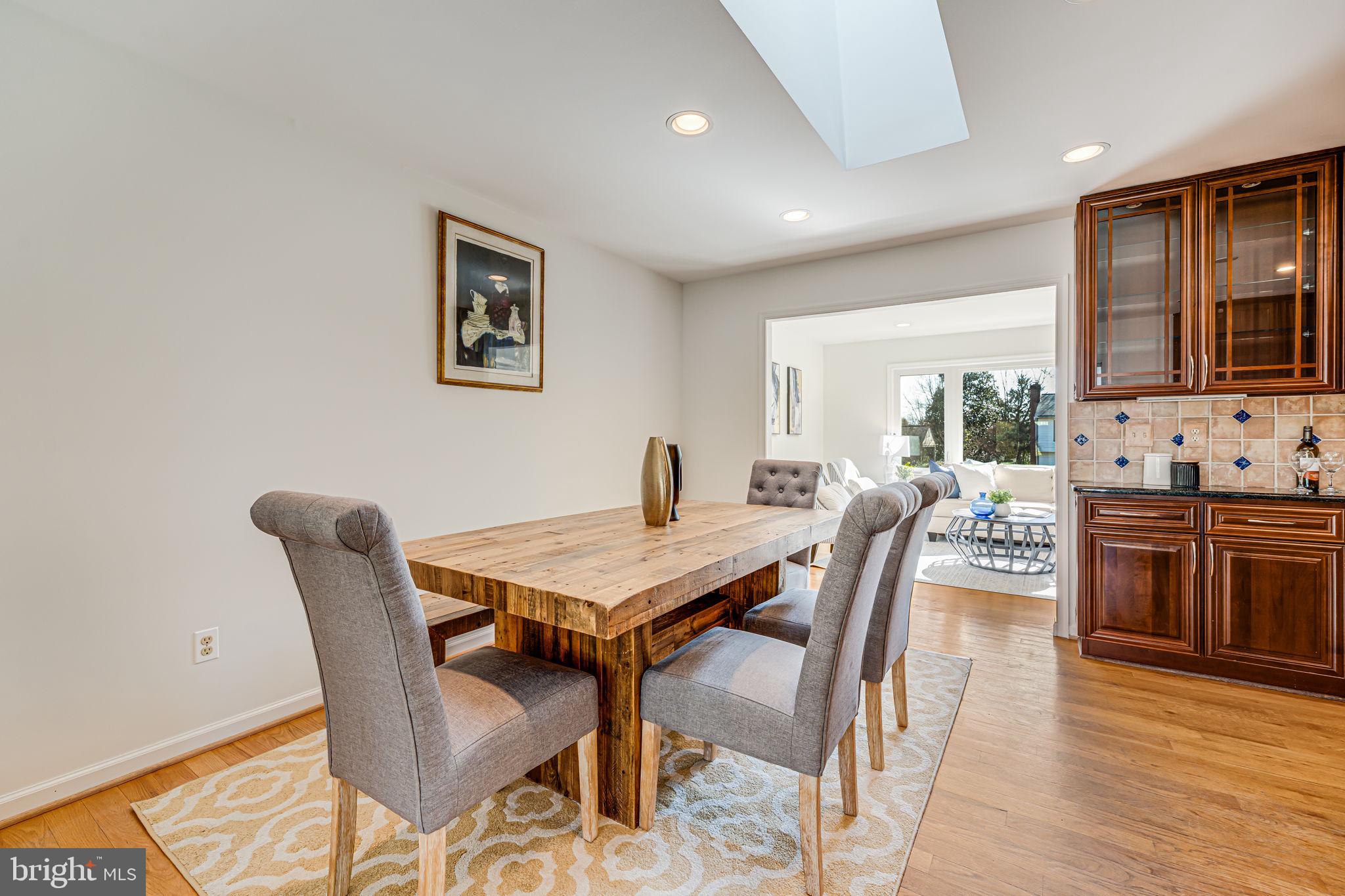 1831 Quartet Circle Vienna, VA 22182 - Photo 21 of 60 a view of a dining room with furniture