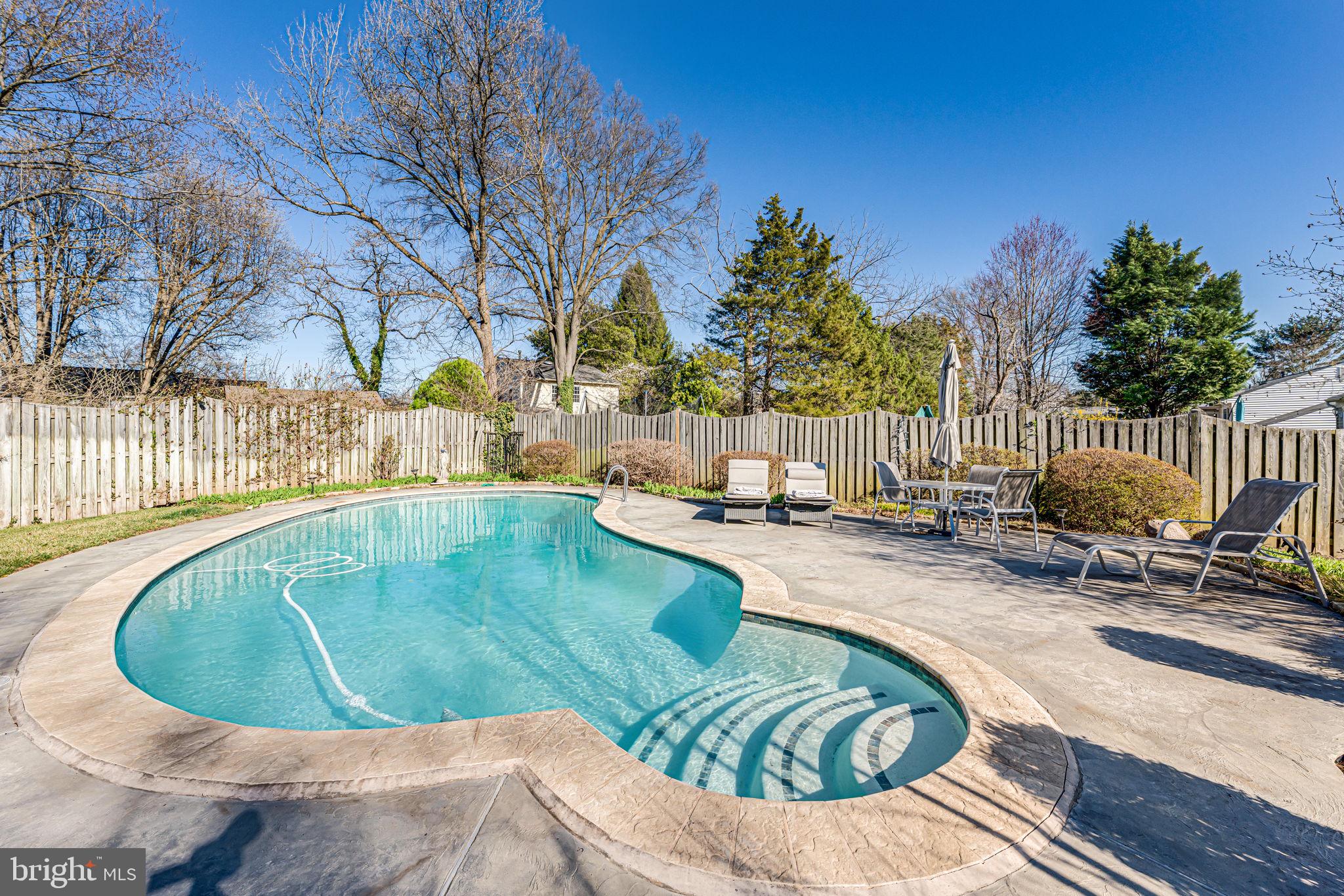 1831 Quartet Circle Vienna, VA 22182 - Photo 41 of 60 a view of a swimming pool with a patio