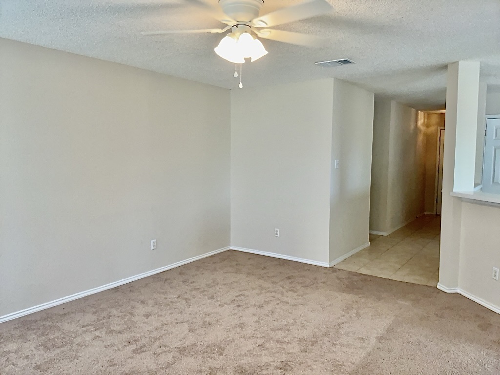 1313 Terra Street Round Rock, TX 78665 - Photo 12 of 25 an empty room with a fan and a fan
