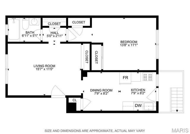 $1,400 | 6218 Northwood Avenue, Unit 11, St. Louis, MO 63105