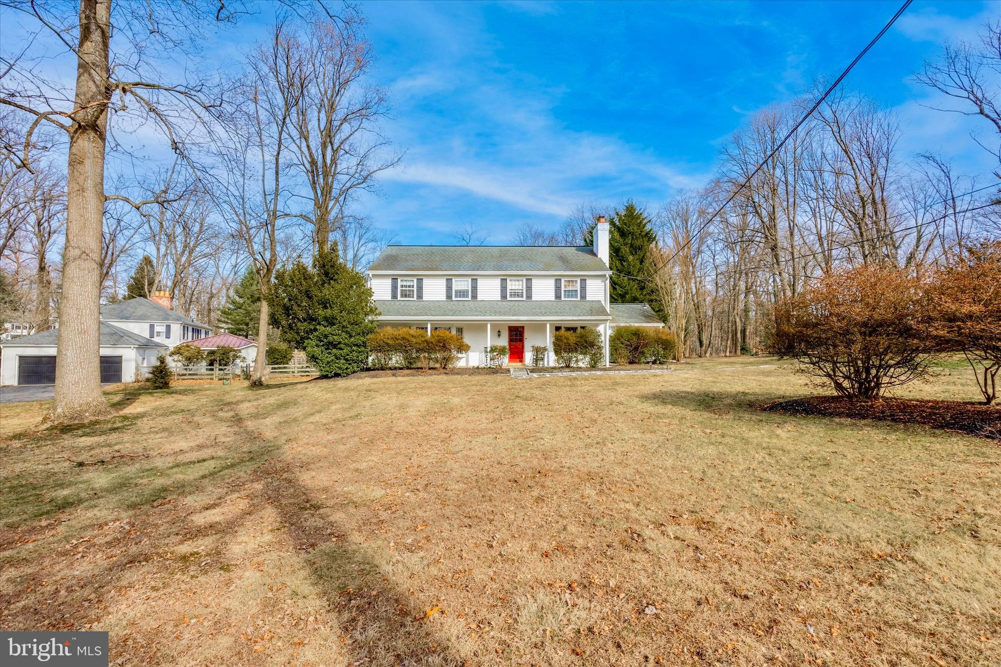 805 Malin Road Newtown Square, PA 19073 - Photo 4 of 48 Front view of Home from Road