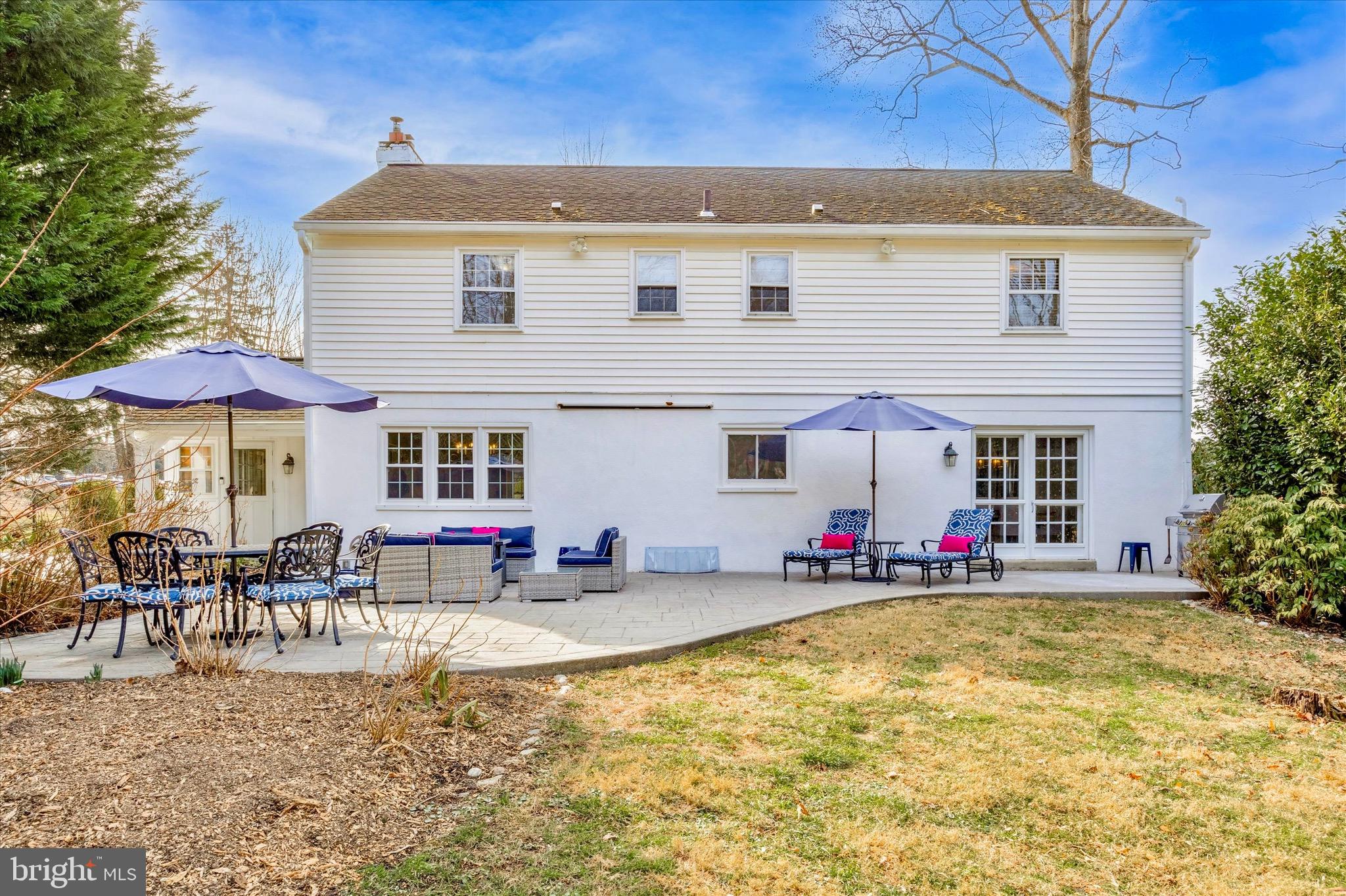 805 Malin Road Newtown Square, PA 19073 - Photo 5 of 48 Extensive Patio for relaxing and entertaining