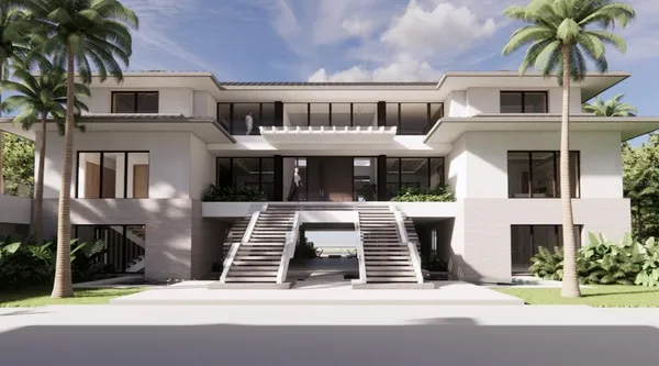 a front view of a house with a porch