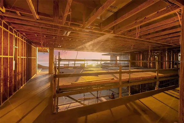 a view of a large window with an outdoor view