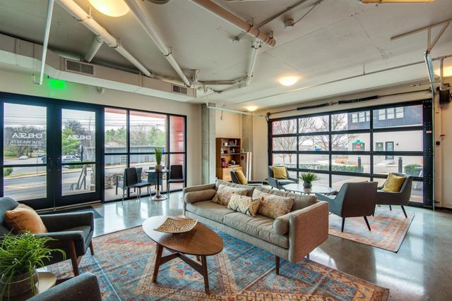 a car parked in parking garage