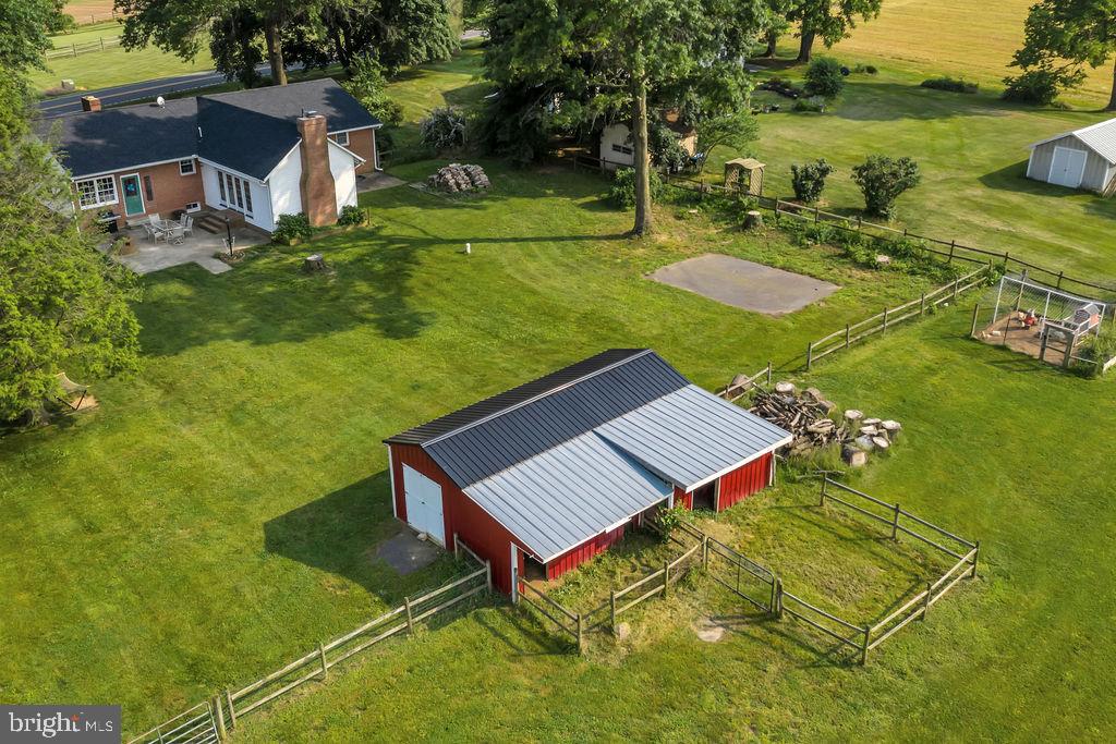5540 Catholic Church Road Jefferson, MD 21755 - Photo 21 of 50 Shed/Barn Ariel View
