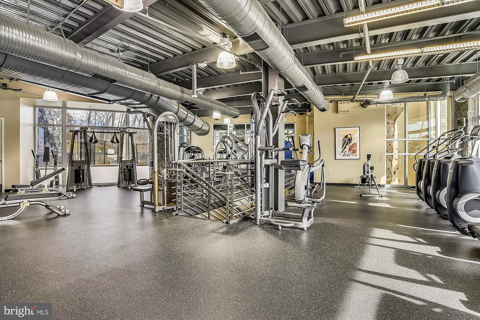 2675 Sheffield Hill Way, Unit 164 Woodbridge, VA 22191 - Photo 24 of 37 a view of a room with gym equipment