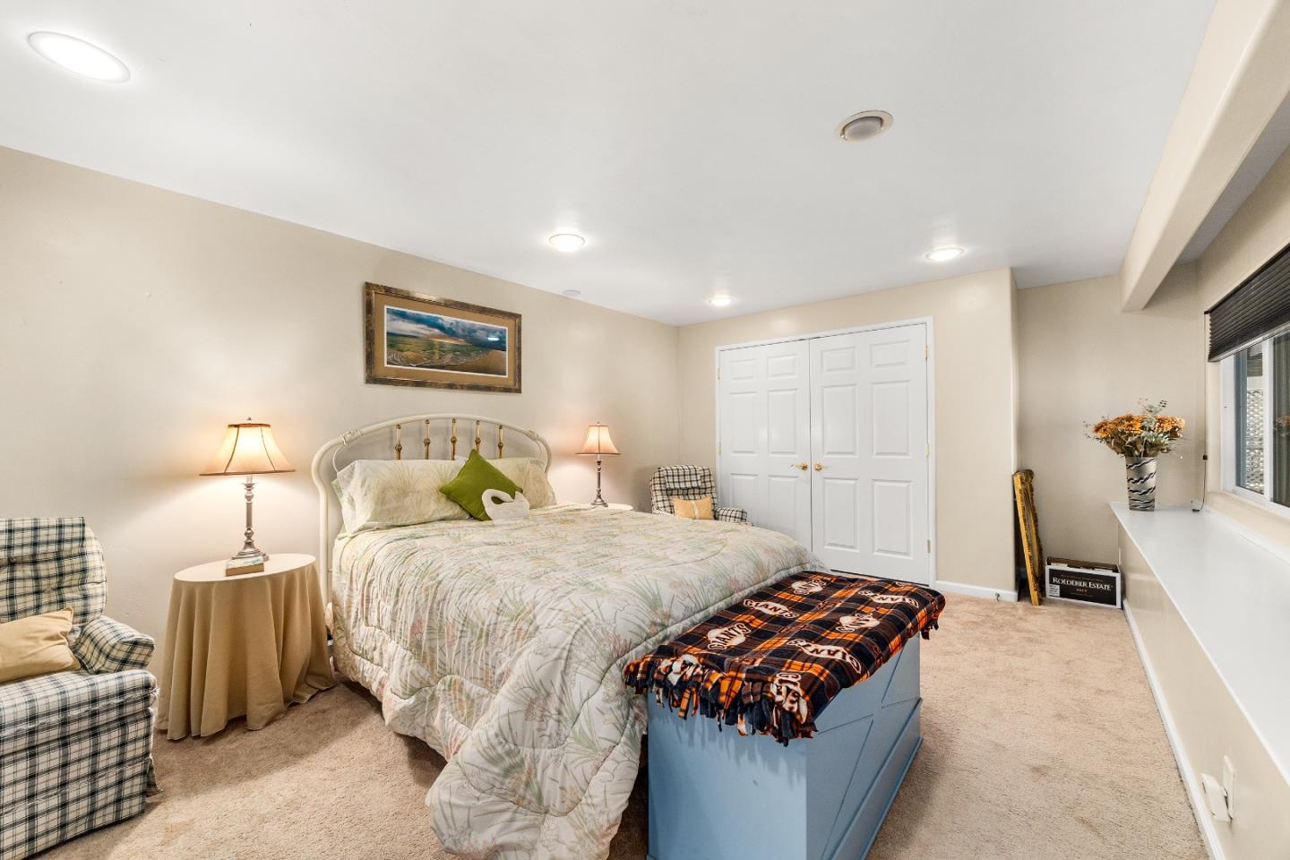 2000 Glen Canyon Road Santa Cruz, CA 95060 - Photo 27 of 41 a bed room with a bed and a couch